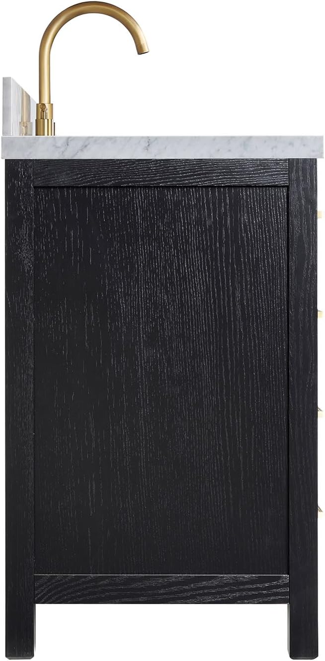 ARIEL Cambridge 49 Inch Single Rectangle Sink Bathroom Vanity - Image 6