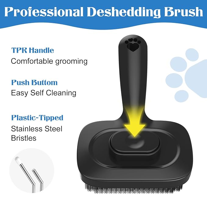 Self Cleaning Dog Brush for Shedding - Image 7