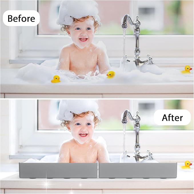 2 Pack Splash Guard for Bathtub & Sink - Image 7