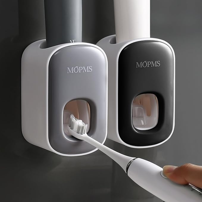 MOPMS Toothpaste Dispenser Wall Mounted by MOPMS