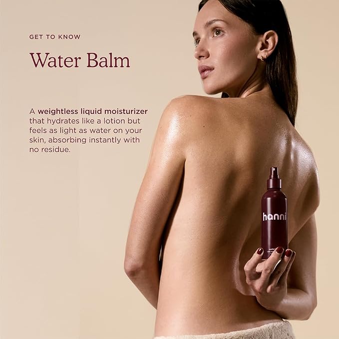 HANNI Water Balm Hydrating Body Mist, Moisturizer Spray - Image 3