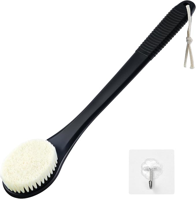 Back Scrubber for Shower, Shower Body Brush for Cleaning by VANZAVANZU