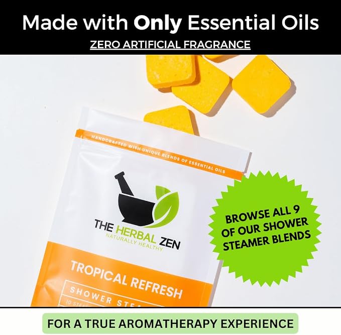 Tropical Refresh Shower Steamers Aromatherapy - Image 5