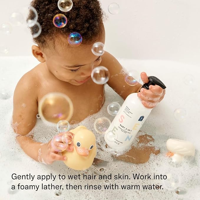 SEEN Baby 2-in-1 Shampoo & Body Wash – Fragrance-Free, Tear-Free & - Image 3