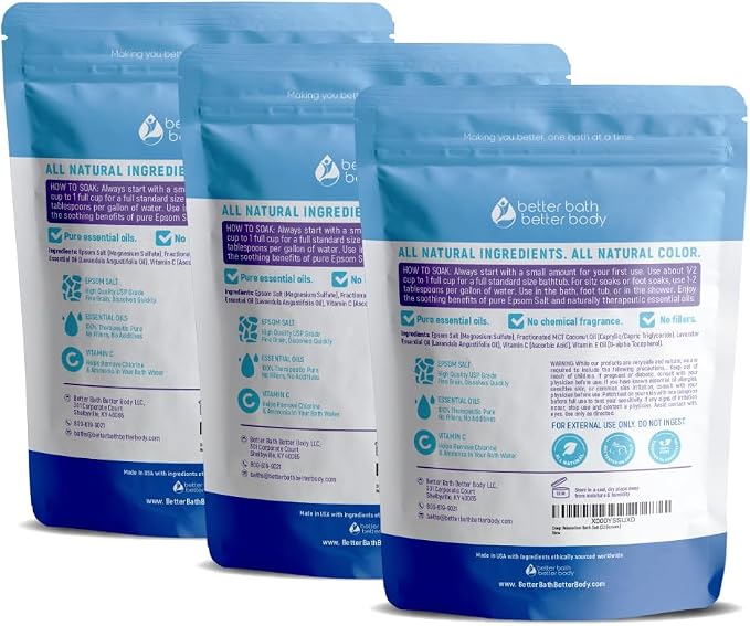Deep Relaxation Bath Salt Relaxing Bath Soak - Image 2
