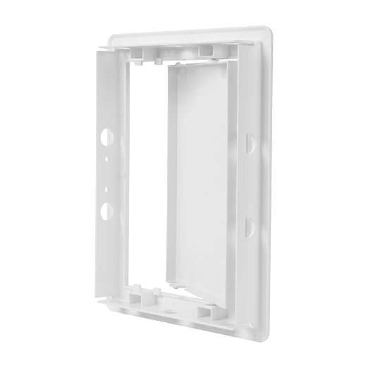Repa Market 6 x 8 Access Panel for Drywall and Ceiling – White ABS Plastic Door - Image 9