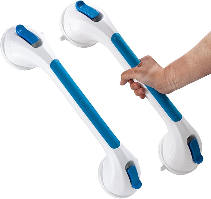 TAILI Shower Grab Bar 2 Pack Suction Grab Bars by TAILI
