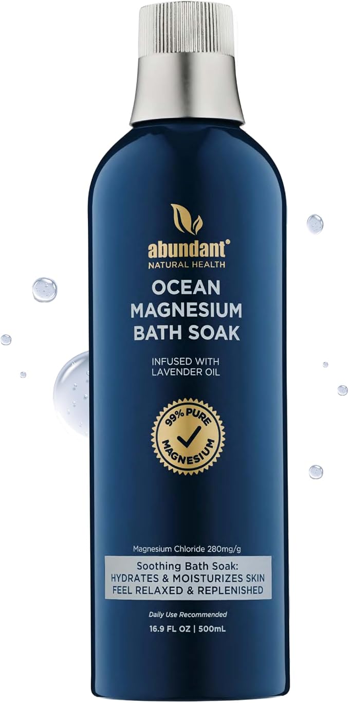 Abundant Natural Health Ocean Magnesium Bath Soak Infused by AbundantNaturalHealth