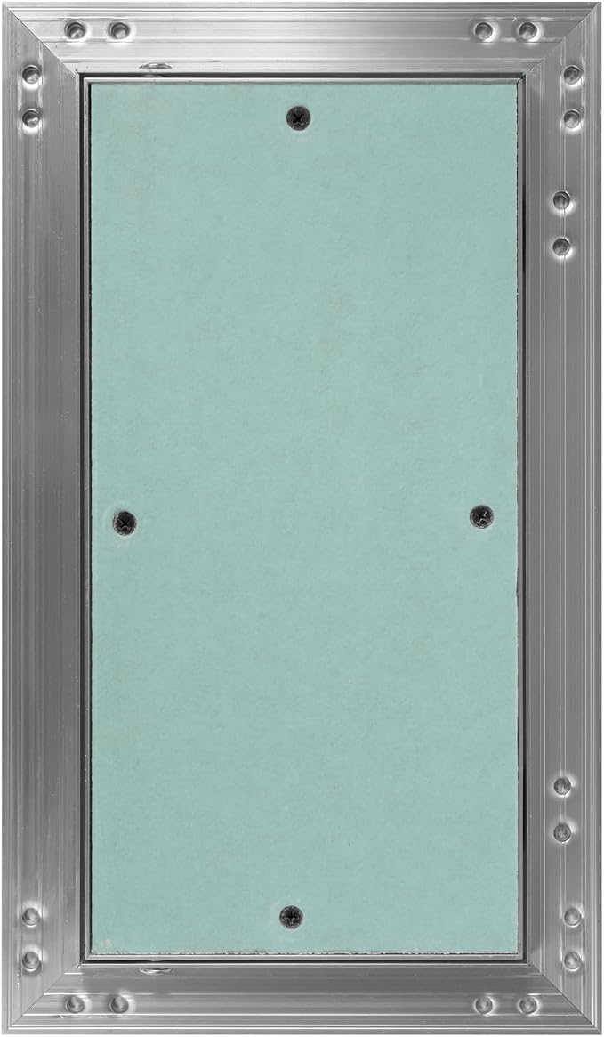 6" x 12" Inch Aluminum Drywall Access Panel - Image 2
