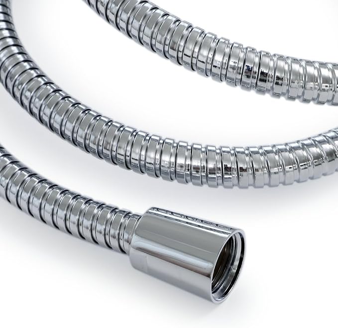 60-inch Shower Hose Replacement, 304 Stainless Steel Hand Held Shower Hose - Image 7