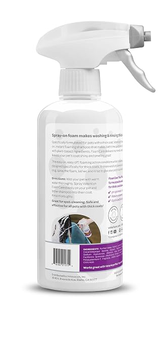 Vetericyn FoamCare Dog Shampoo and Conditioner - Image 3