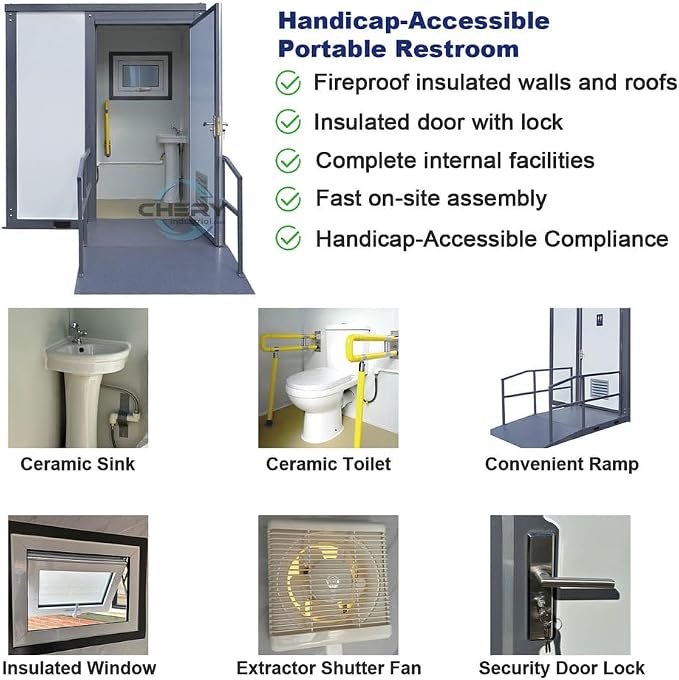 Outdoor Portable Restroom, Mobile Toilet - Image 3
