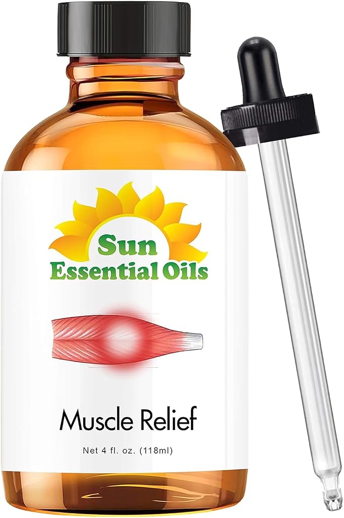 Sun Essential Oils Deep Muscle Relief Blend Oil Bulk by SunEssentialOils