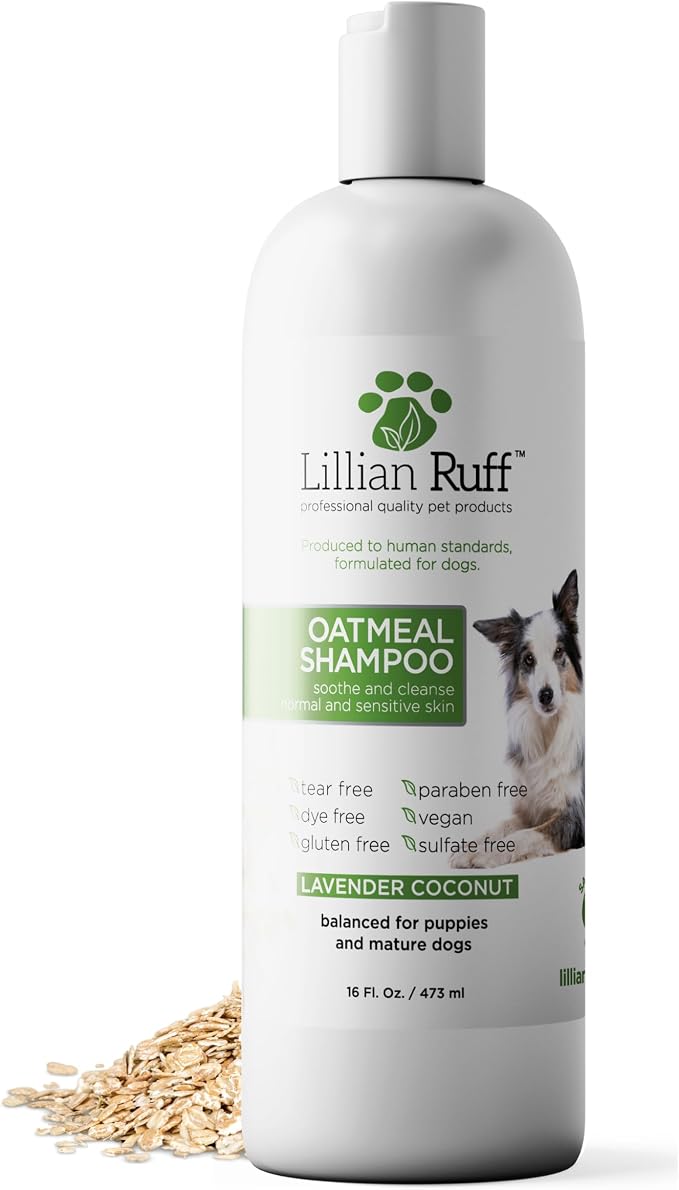 Lillian Ruff PRO Formula Deodorizing Oatmeal Dog Shampoo by LillianRuff