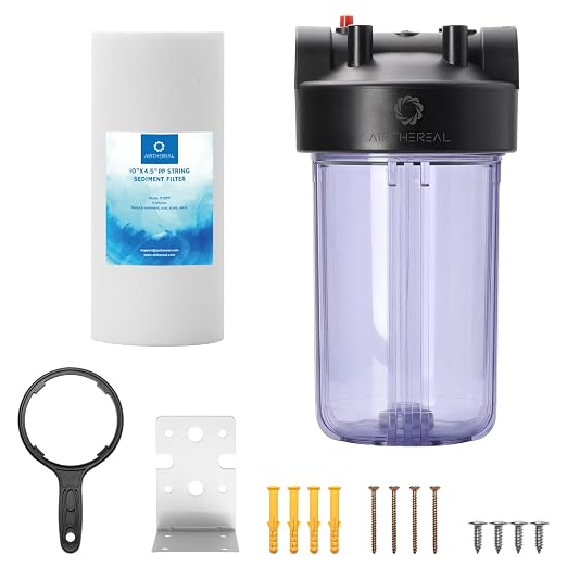Airthereal Whole House Water Filter Housing, Pre-Filtration System by Airthereal