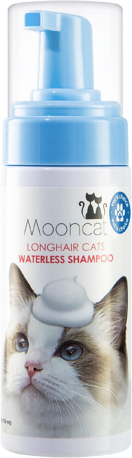 Mooncat Waterless Cat Shampoo for Longhair Cats | Licking Safe No-Rinse Dry - Image 8