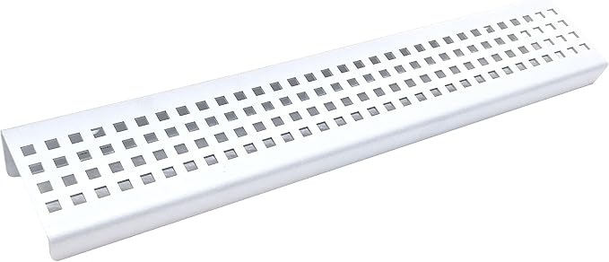 SereneDrains Stainless Steel Matte White Shower Shelf by SereneDrains