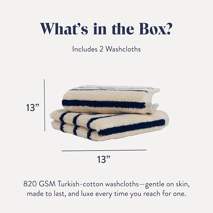 Brooklinen Super-Plush Turkish Cotton Washcloths - Image 2
