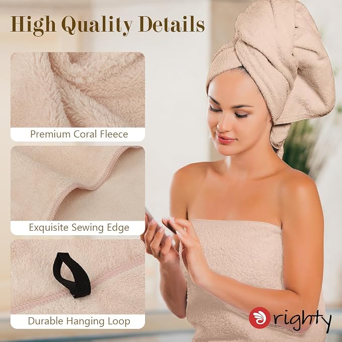 Orighty Microfiber Bath Towels Pack of 2 - Image 4