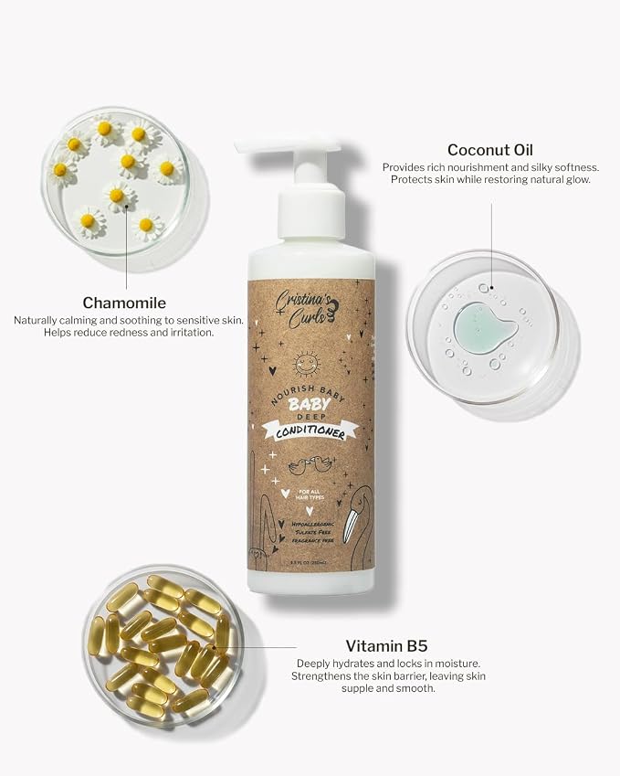 Cristina's Curls Baby Conditioner – Gentle Slip - Image 5