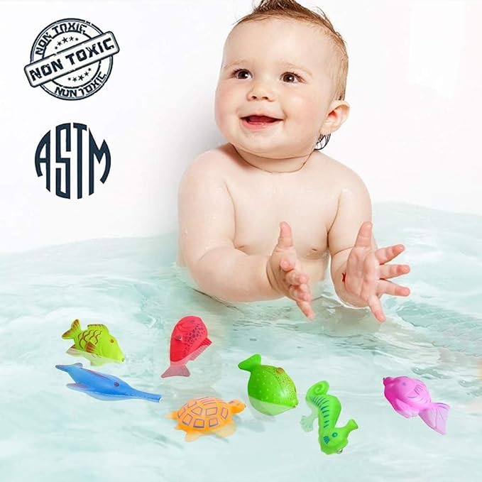 Magnetic Fishing Pool Toys Game, Water Table Bathtub Bath Toy - Image 6