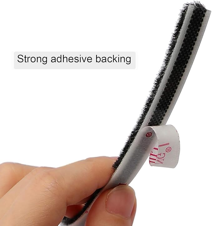 TORRAMI Adhesive Brush Seal Weather Stripping 11/32 inch x 3/16 inch x 16 ft - Image 3