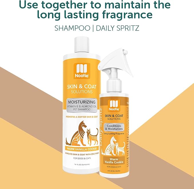 Nootie - Pet Shampoo for Sensitive Skin - Revitalizes Dry Skin & Coat - Natural - Image 7