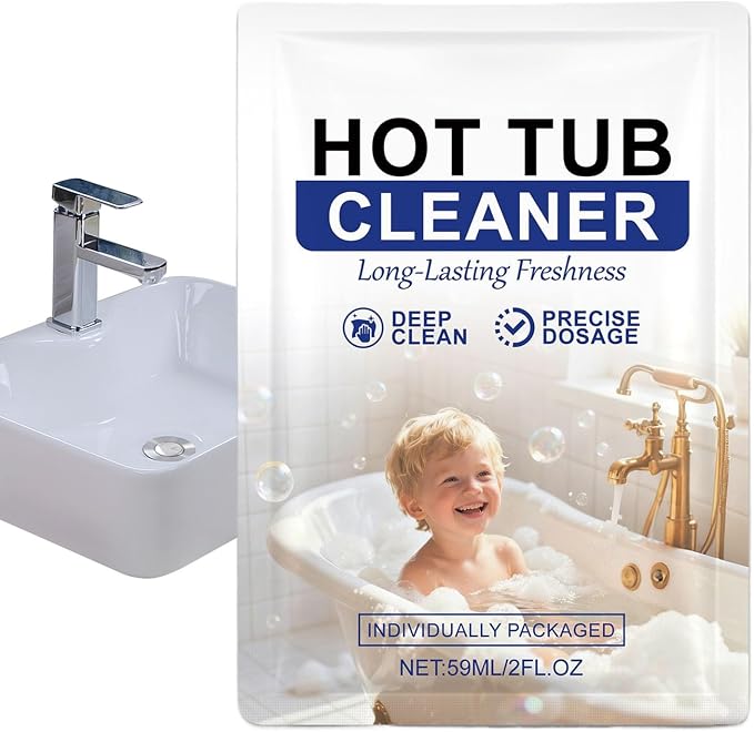 Tub Cleaner, 59ml Anti Scaling Long Lasting Cleaning Agent, Bathtub Cleaner by Unknown