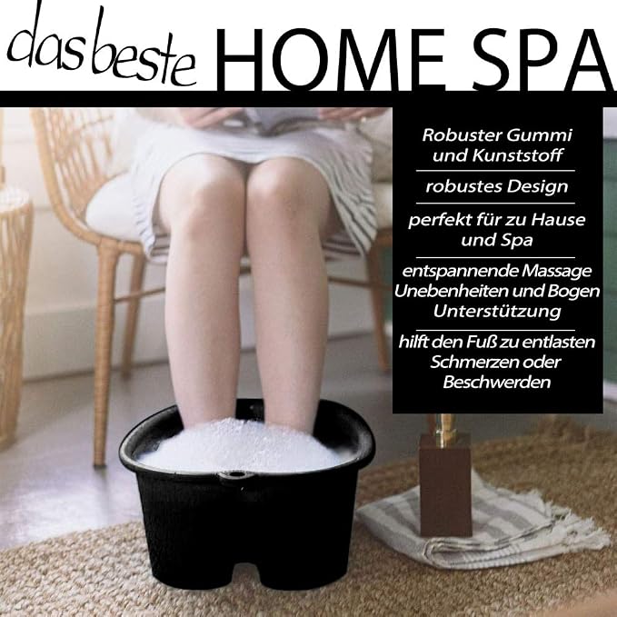 Foot Soaking Bath Basin, Large Size Feet Massager Tub, At Home Spa Pedicure - Image 5