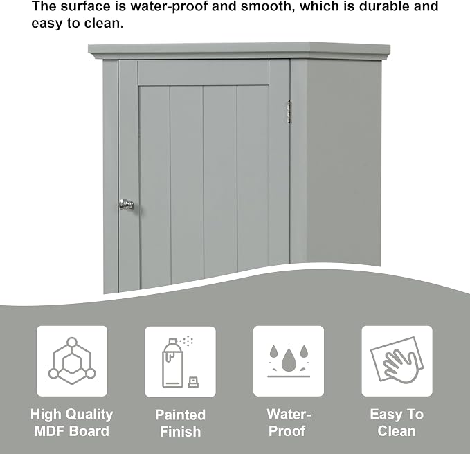 Tall Narrow Storage Cabinet - Image 6