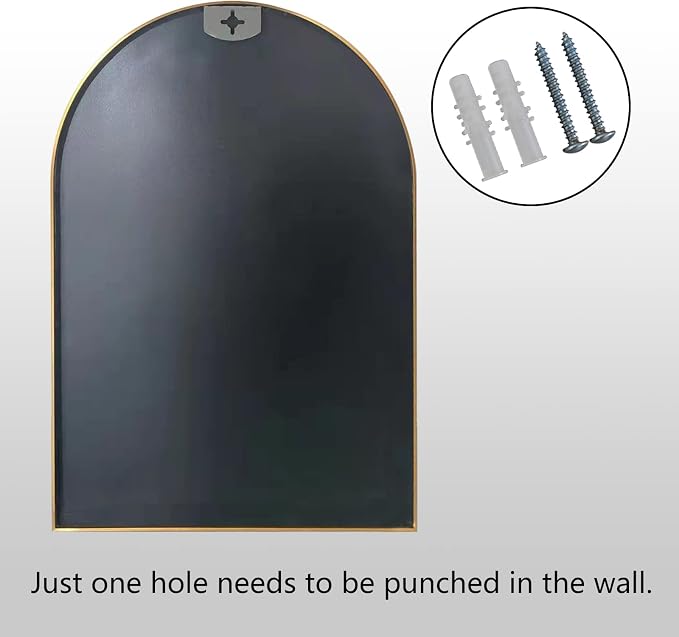 HARRITPURE Wall Mounted Mirror Arch Mirror - Image 7