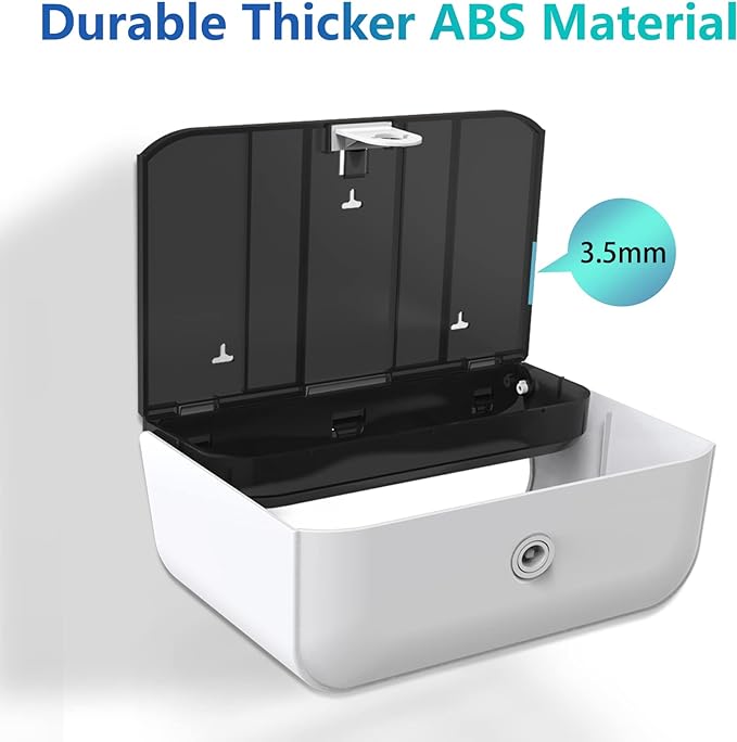 Paper Towel Dispenser, Paper Towel Holder Wall Mount, Bathroom Hand Paper - Image 3