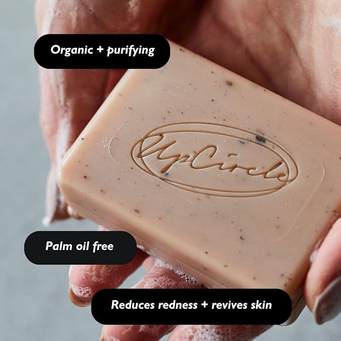 UPCIRCLE Cinnamon + Ginger Chai Soap Bar 3.5oz - Image 2