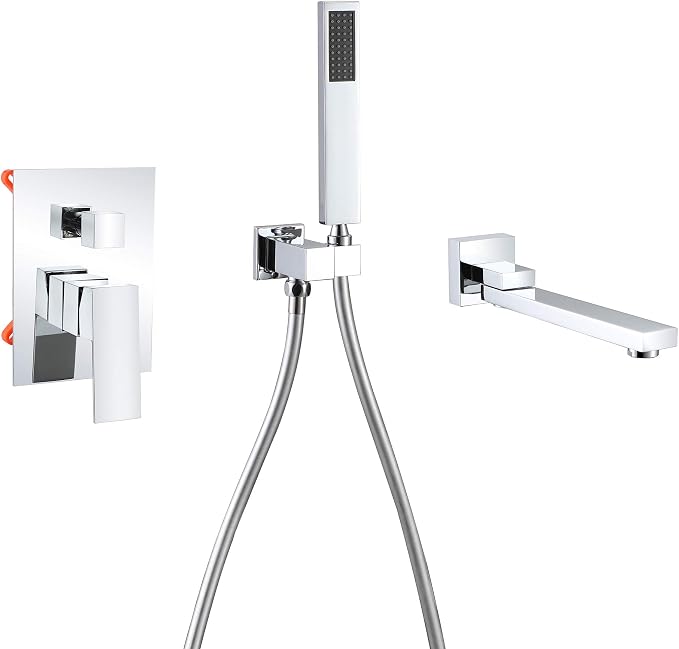 Wall Mounted Bathtub Faucet by DEOLER