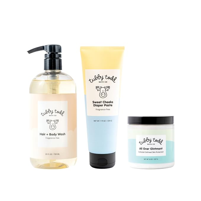 TUBBY TODD Baby Bundle Newborn Skin Care Set by TubbyTodd