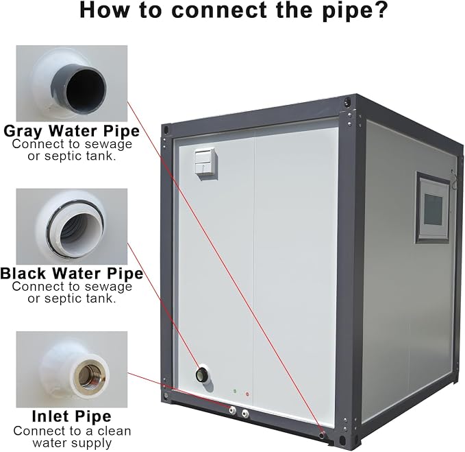 Outdoor Portable Restroom, Mobile Toilet - Image 8