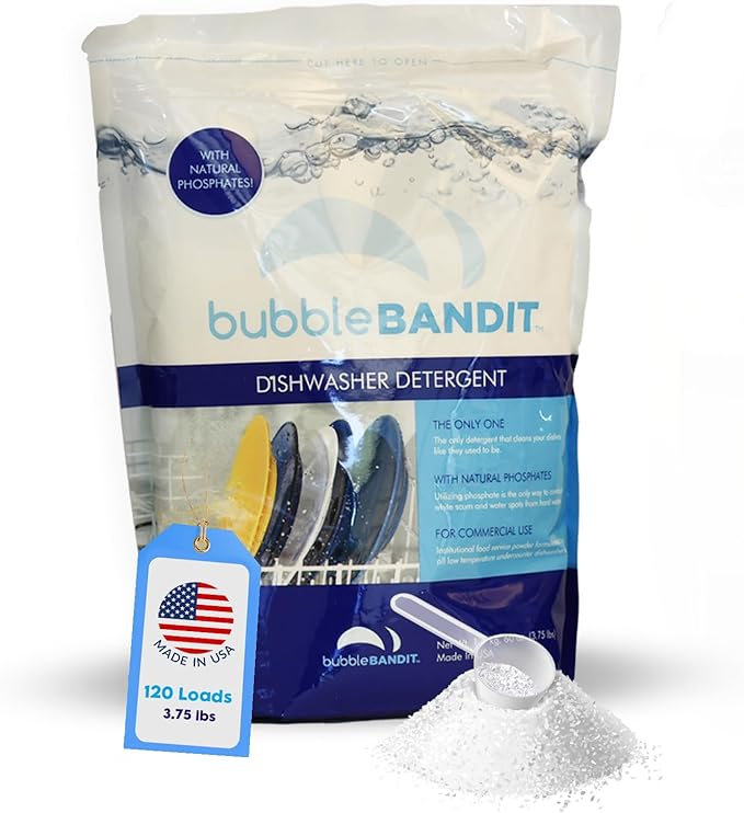 Dishwasher Powder Detergent by BubbleBandit