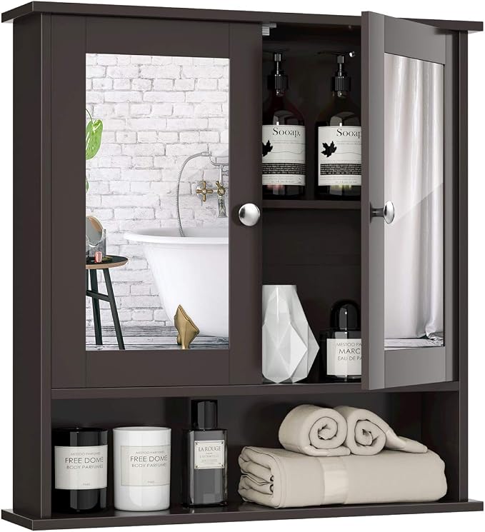 Tangkula Bathroom Medicine Cabinet by TANGKULA