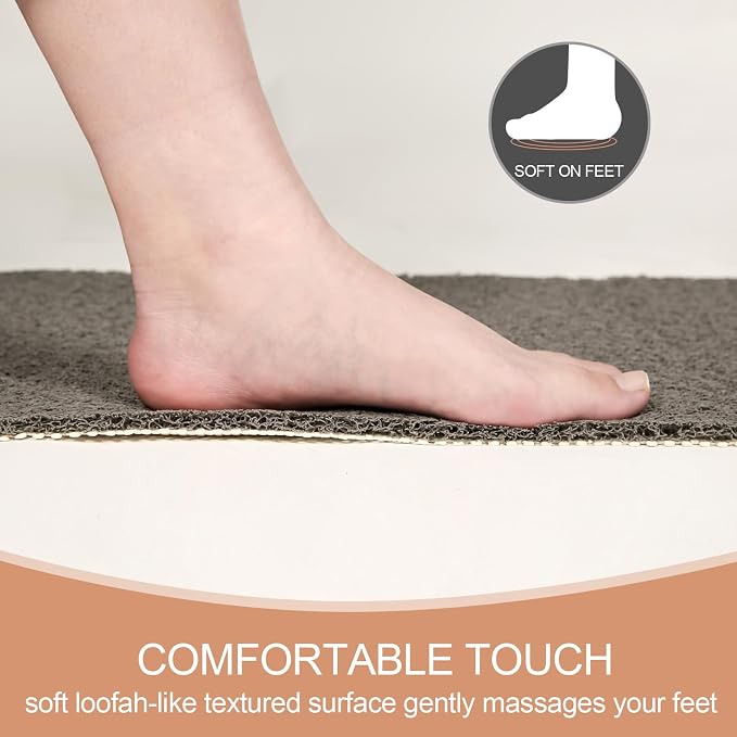 Joyhalo Shower Mats for Showers Anti Slip for Elderly, Bath Tub Mats for - Image 5