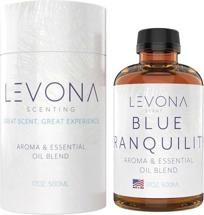 Levona Scent Pure Essential Oils: Blue Tranquility Aromatherapy Oils by LEVONASCENT