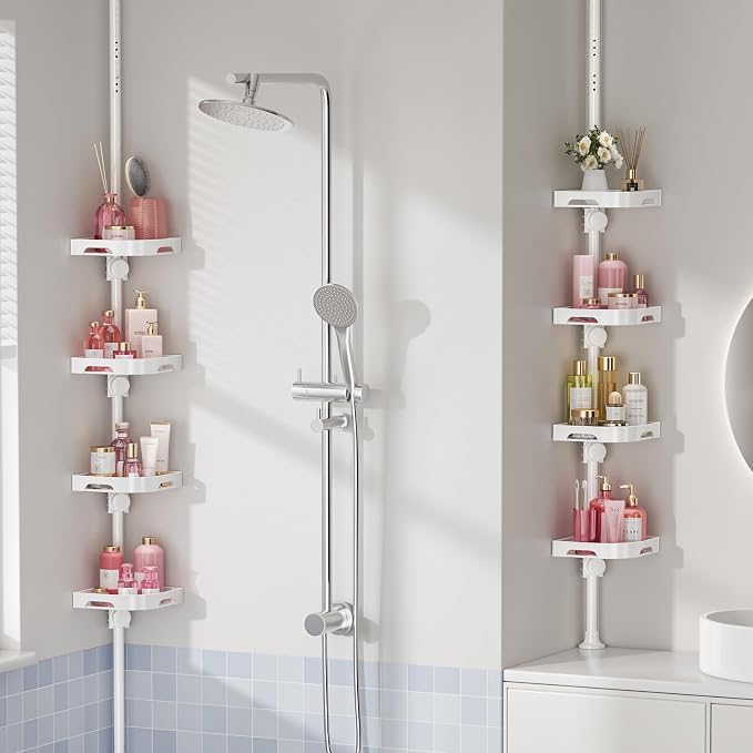 Tension Pole Shower Caddy Organizer - Image 8