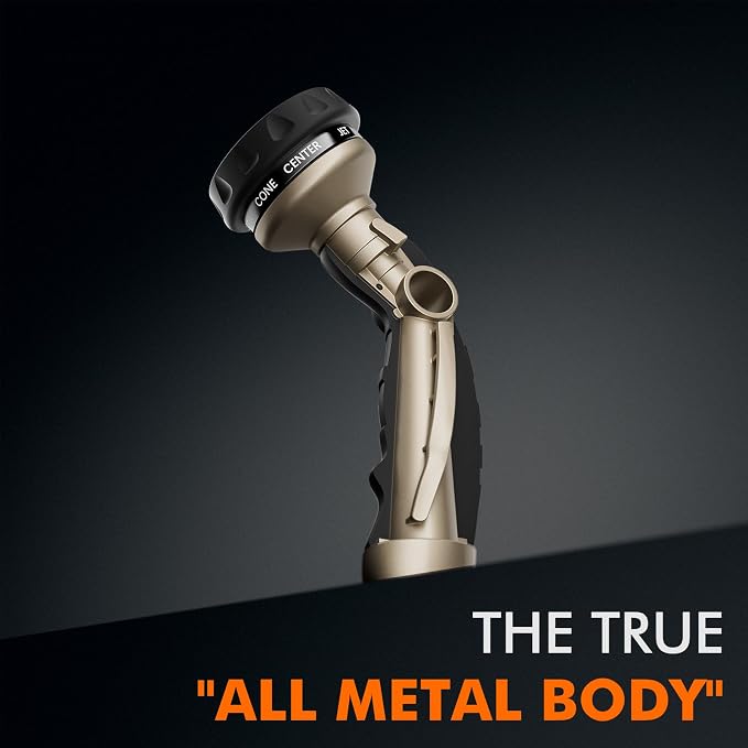 RESTMO Hose Nozzle Heavy Duty, Metal Water Hose Sprayer - Image 4