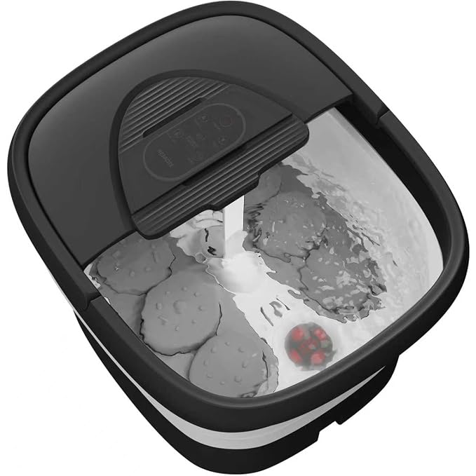 Collapsible Foot Spa with Heat and Remote, Heated Foot Bath Massager with Timer by Unknown
