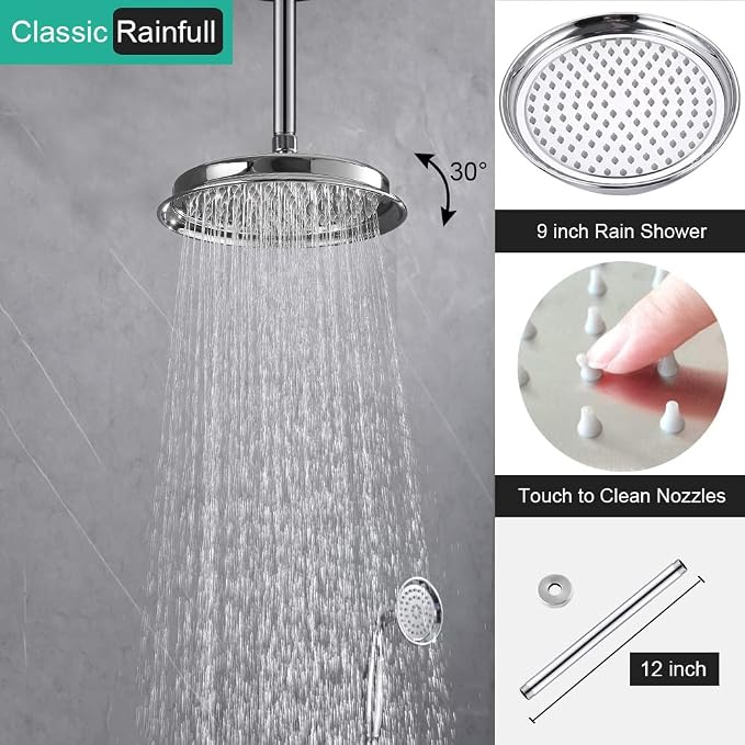 Dual Antique Shower Head System - Image 3