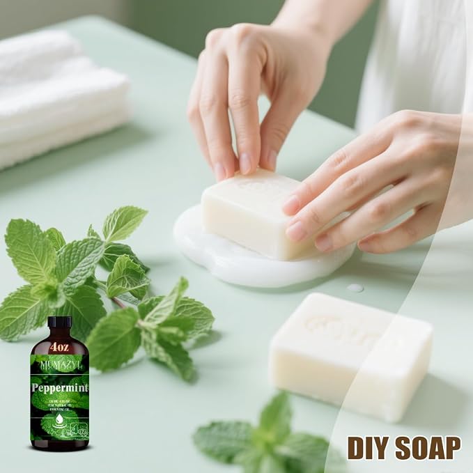 Peppermint Essential Oil, Peppermint Oil 4 Fl Oz 120ML - Image 9