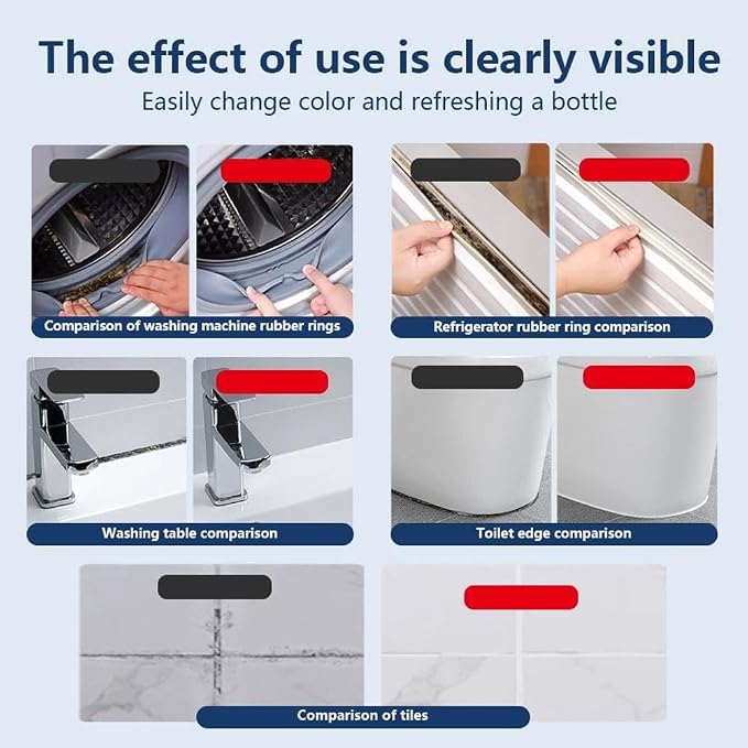Deep Cleanings Gel for Tile Gaps – Remover Moldss Stains From Front Loader - Image 2