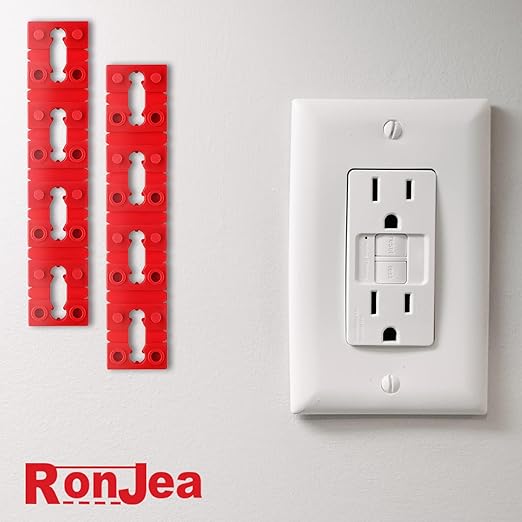 Outlet Spacers for Electrical Box, RonJea 96 PCS Switch and Receptacle Spacers - Image 7