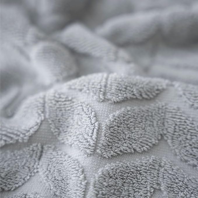 BAGNO MILANO Turkish Cotton Ultra-Soft Plush Absorbent Quick Dry Bathroom Towel - Image 6