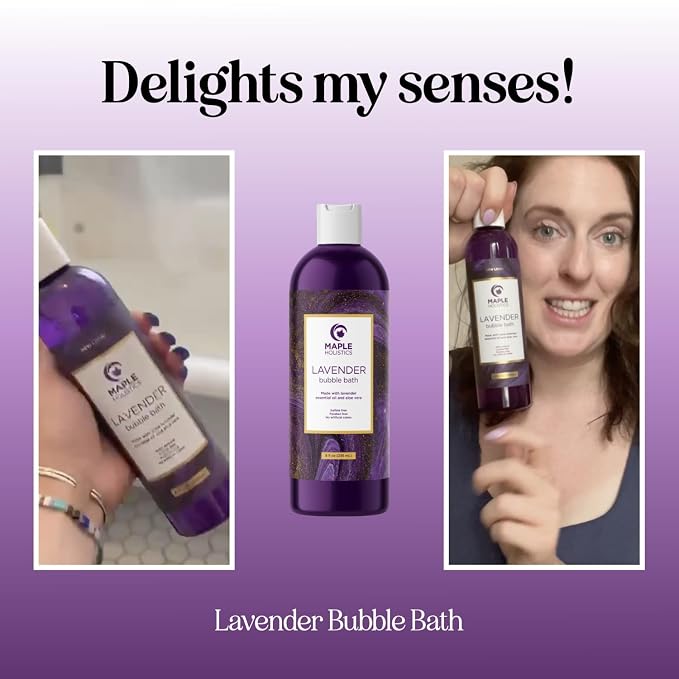 Premium Lavender Bubble Bath for Women - Image 4