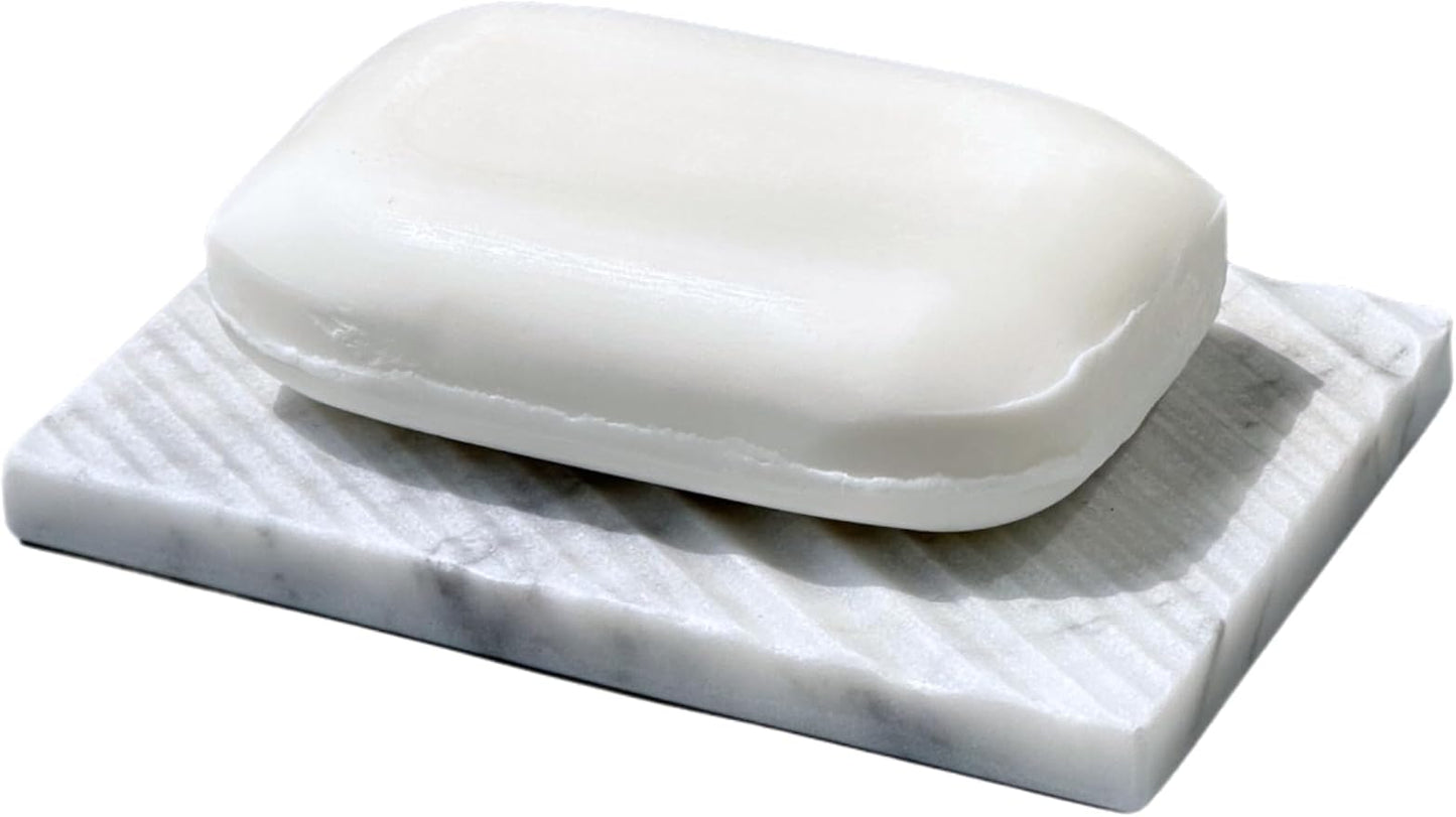Real Marble Soap Dish by EXCHUES